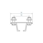 C Profil Askı Sabit Askı - Görsel 2
