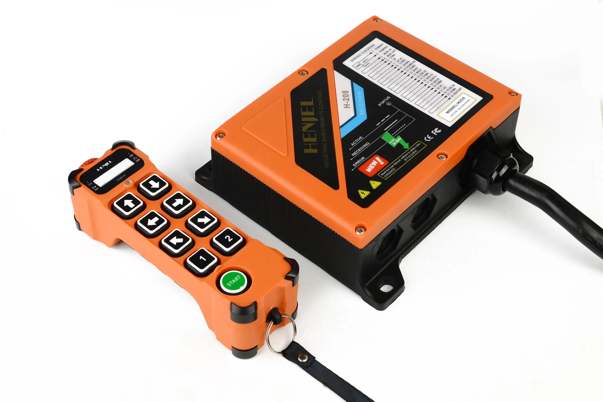 H 208 Henjel H 208 Sekiz Buton Kumanda - Görsel 1