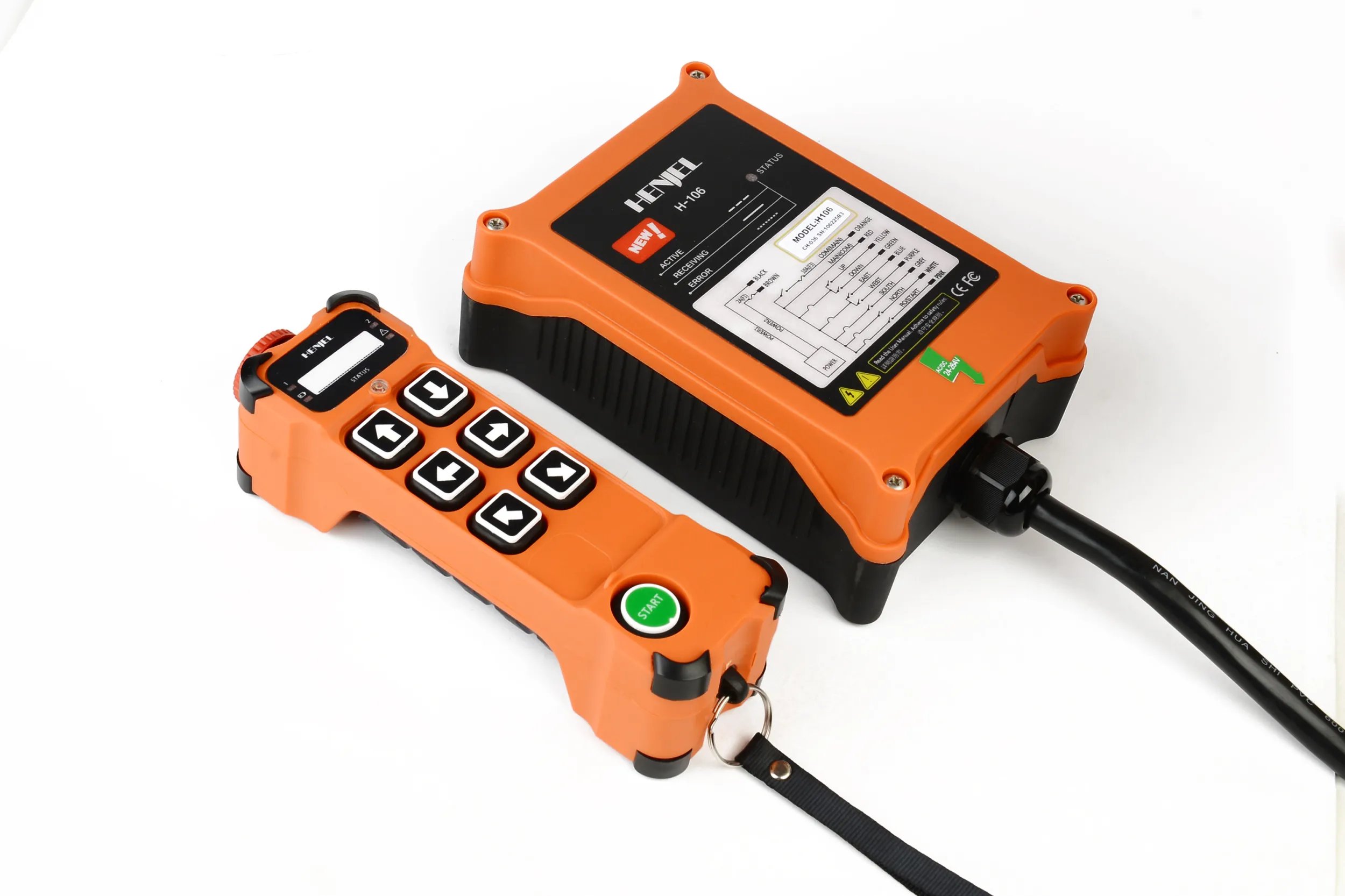 H106 Henjel H106 Altı Buton Kumanda - Görsel 1