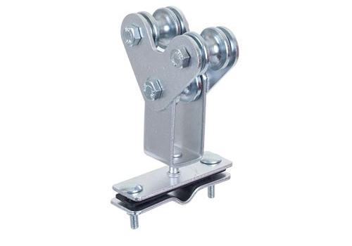 Üç Tekerli Yuvarlak Kablo Halat Makarası Üç Tekerli Yuvarlak Kablo Halat Makarası - Görsel 1